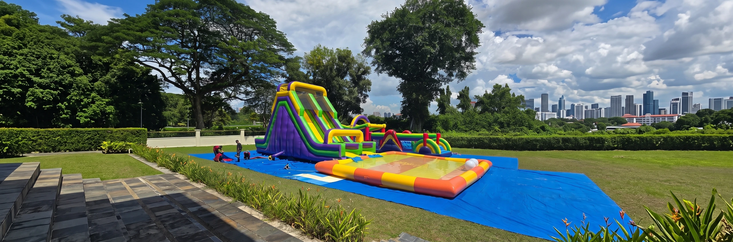 Big Slide Pool · Funzy Malaysia Event Equipment Rental