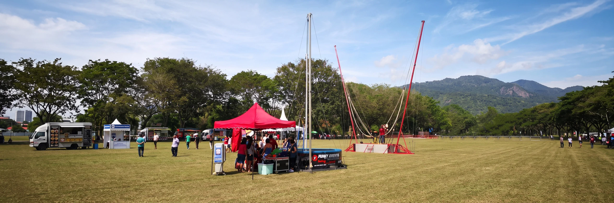 Reverse Bungee · Funzy Malaysia Event Equipment Rental
